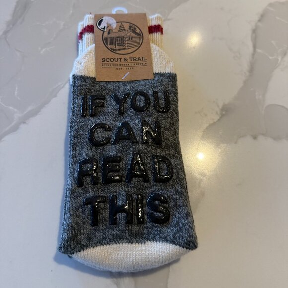 ✨CLOSET CLEAR OUT ✨ NEW - IF YOU CAN READ THIS SOCKS - Picture 1 of 2